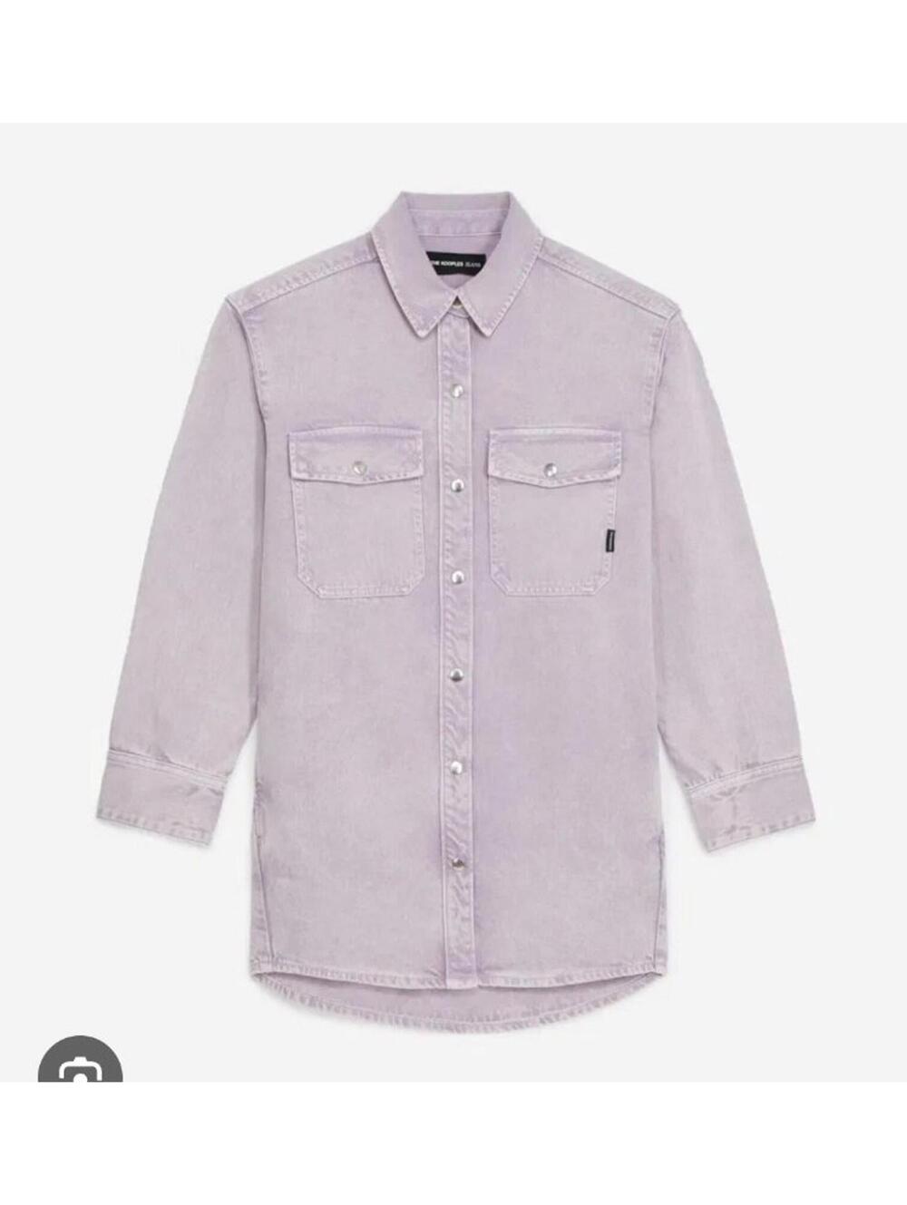 The Kooples Light Purple Acid Shirt (4)